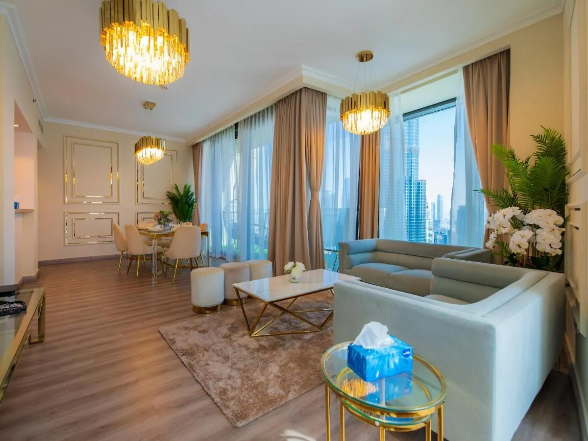 First Class 3Br With Full Burj Khalifa And Fountain View دبي