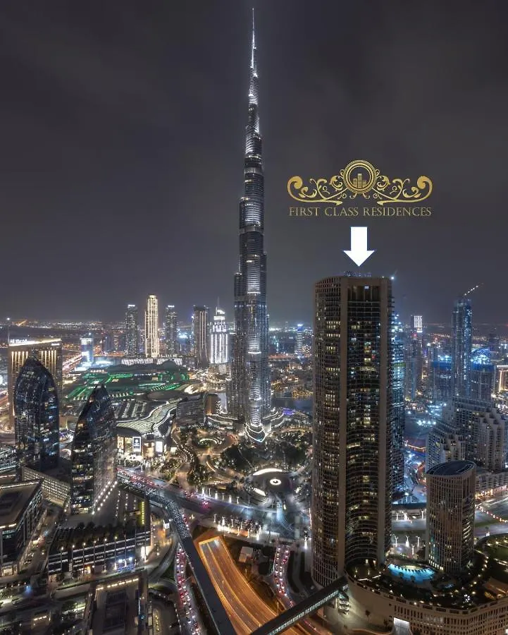 First Class 3Br With Full Burj Khalifa And Fountain View دبي 0*,  الإمارات العربية المتحدة