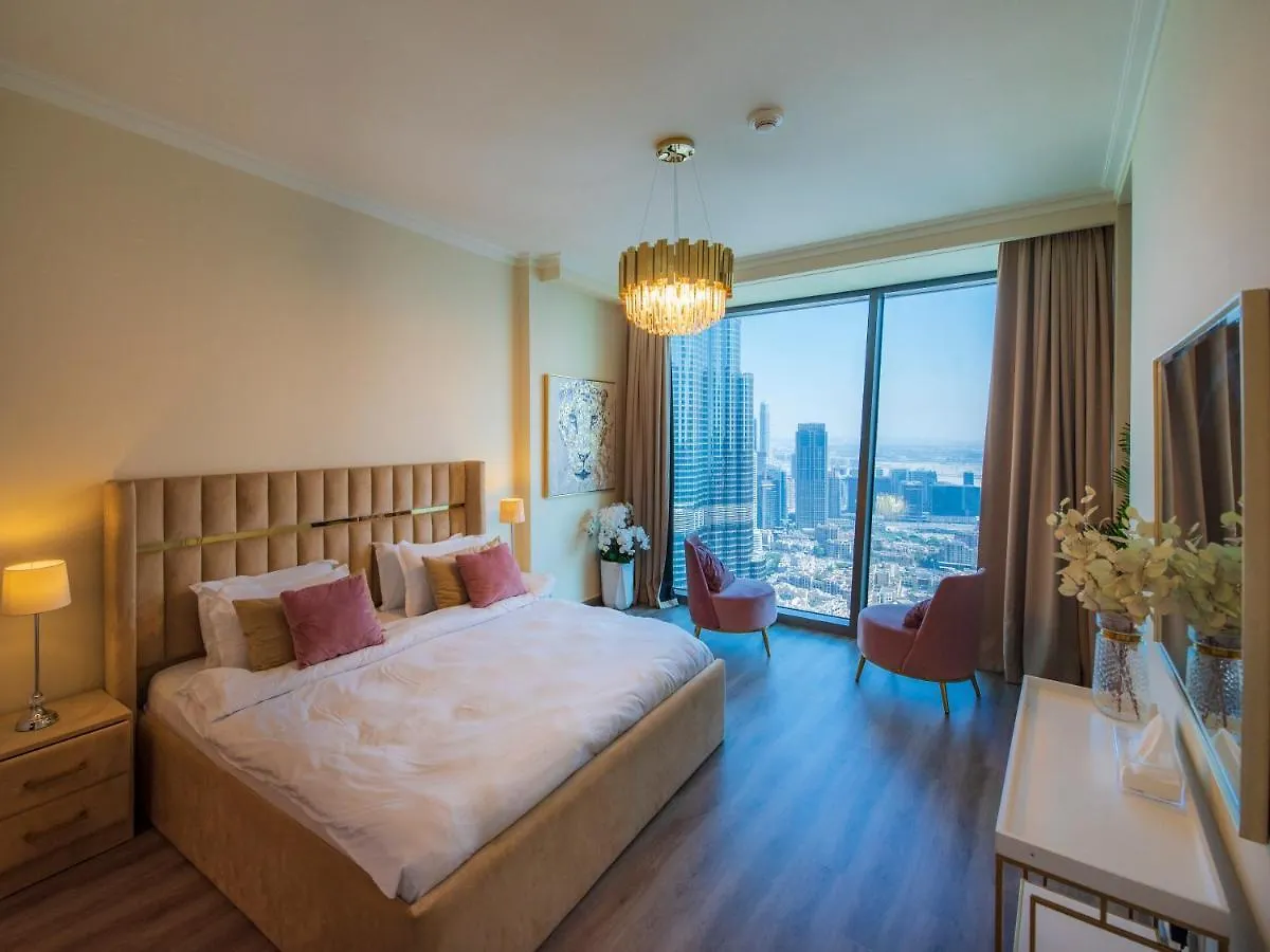 First Class 3Br With Full Burj Khalifa And Fountain View دبي 0*,