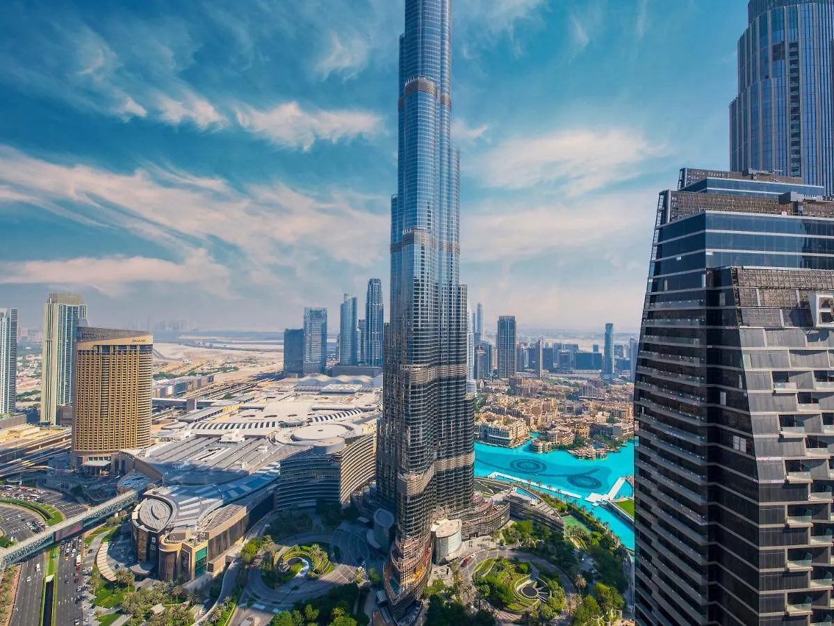 First Class 3Br With Full Burj Khalifa And Fountain View Dubai Apartment